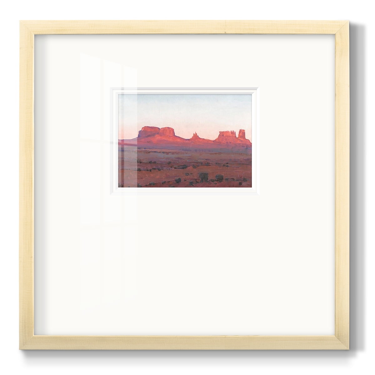 Red Rocks at Dusk IIPremium Framed Print