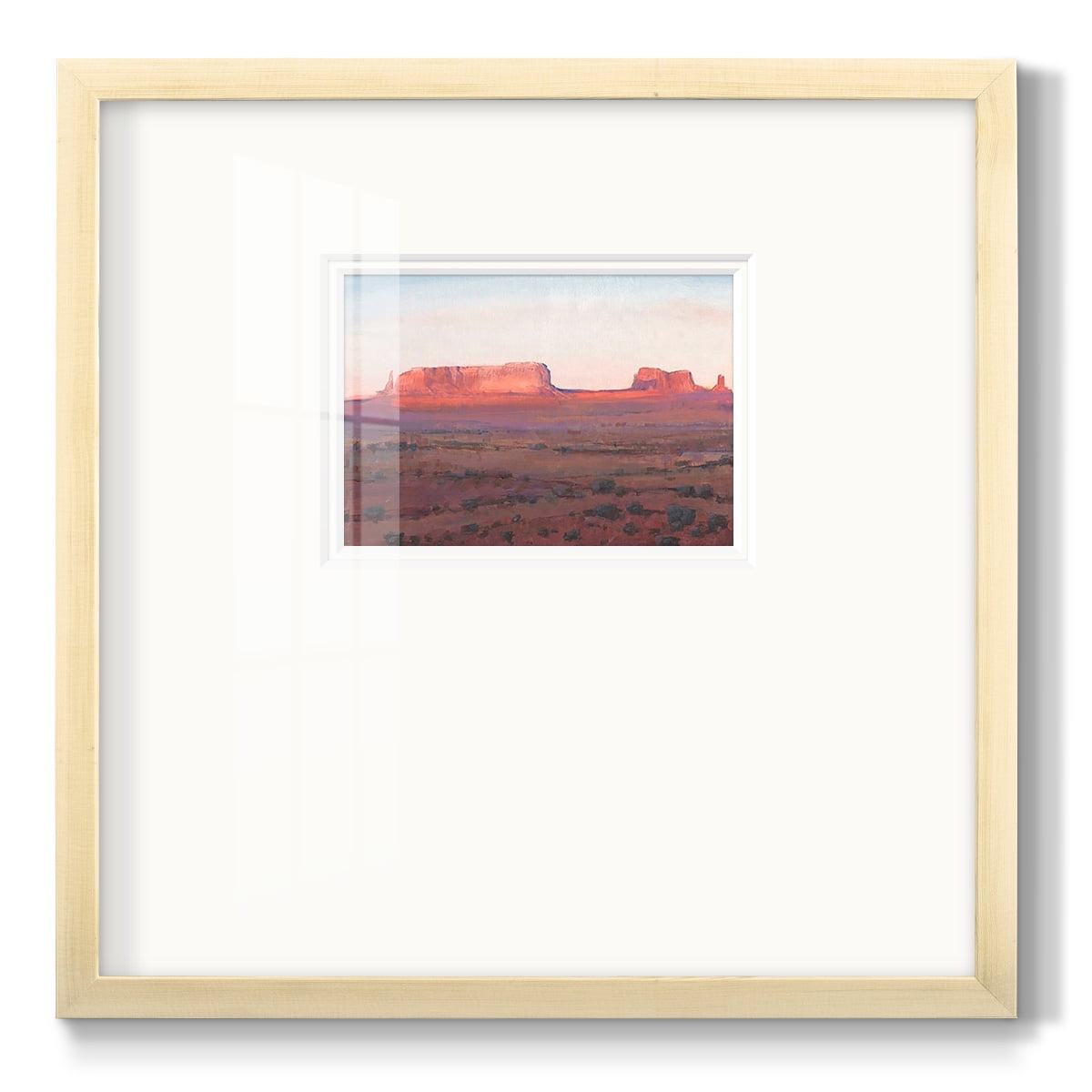 Red Rocks at Dusk IPremium Framed Print