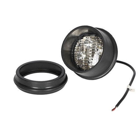 Red Rooster® LED Fender Work Light - 40W Round Rear Mount Flood Beam fits John Deere 3020 4020 4230 AR85260 fits Case A145495
