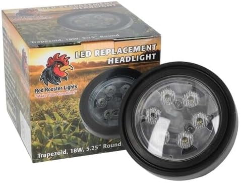 Red Rooster LED Replacement Headlight - 18W 5.25