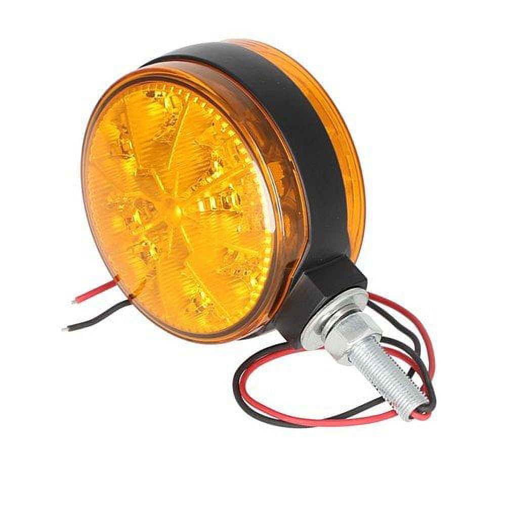 Red Rooster® LED Safety Warning Light - 12V 2 Wire Double Sided Amber ...