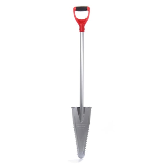 Red Root Assassin Carbon Steel Shovel, 48-Inch