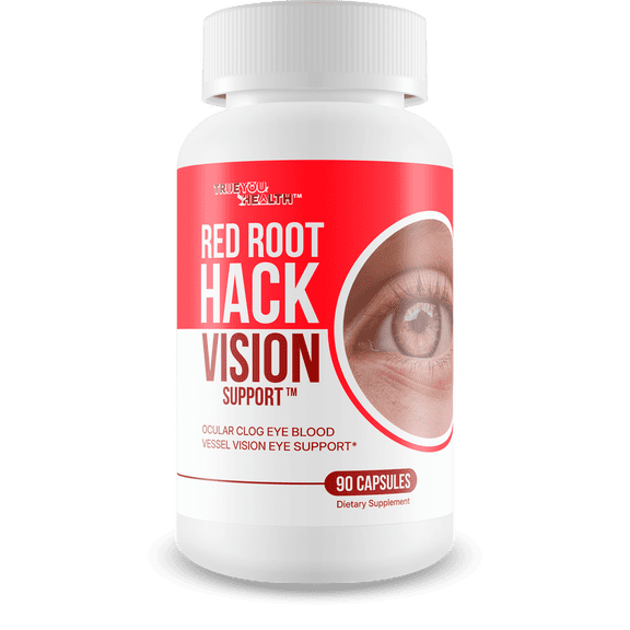 Red Root Hack Vision Supplement - Our Best Eye Pills for Ocular Clog - Vision Eye Vitamins to Improve Eyesight - Our Best Bloodflow Vision Pills Sight Care Formula with Vitamin A, Lutein, Zeaxanthin