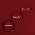 thumbnail image 1 of Red Rope Bracelet Hand-woven Love Girlfriends Couple Bracelets, 1 of 2