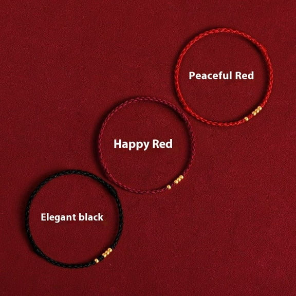 Red Rope Bracelet Hand-woven Love Girlfriends Couple Bracelets