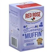 Red Rose Caffeine Free Sweet Temptations Blueberry Muffin Tea Bags, 1.27 oz