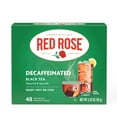 Red Rose Naturally Decaffeinated Black Tea, 48 Ct