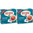 thumbnail image 1 of Red Rose Original Full Flavored Black Tea Specially Blended Strong Black Tea with 100 Tea Bags Per Box (Pack of 2) Contains Caffeine Brew Hot/Cold Original Black Tea, 1 of 7