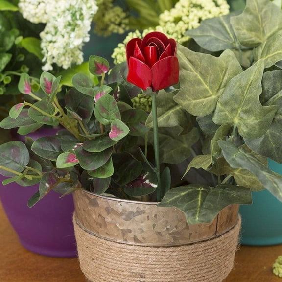 Red Rose Plant Pick
