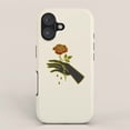Red Rose and Black Hand Tough Case for Apple iPhone, Polycarbonate and ...