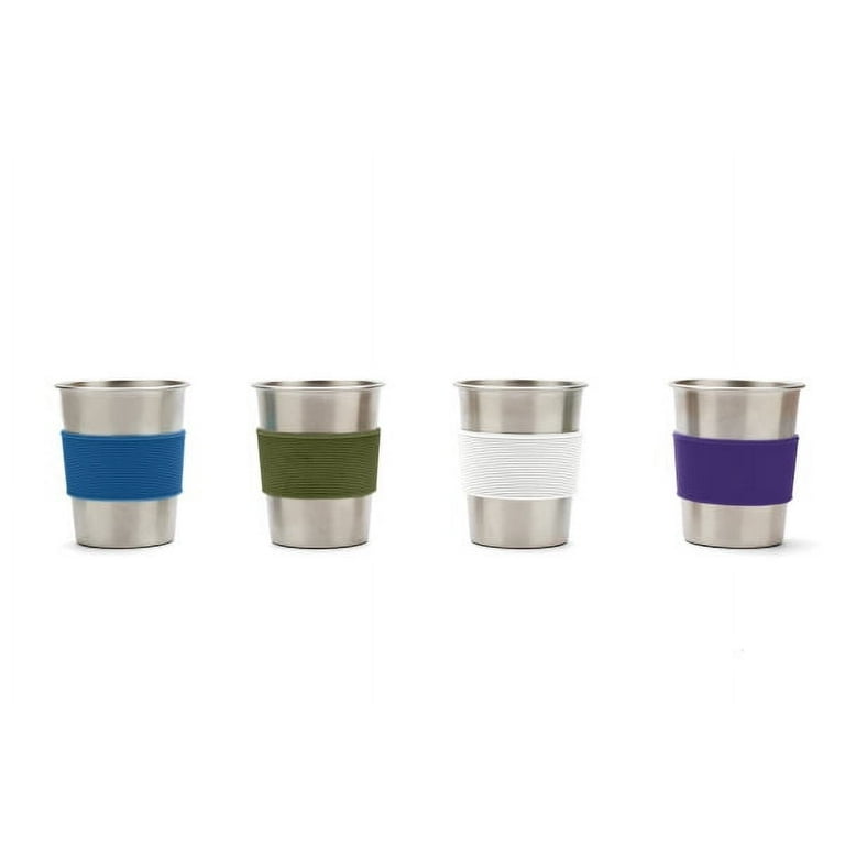 Red Rover Kids Stainless Steel Cup, Set of 4, 8oz