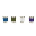 thumbnail image 1 of Red Rover Stainless Steel Kids' Cups with Silicone Sleeves, Set of 4, 1 of 6