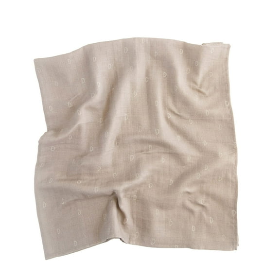 Red Rovr 100% Organic Cotton Muslin Infant Swaddle Blanket, Large, Unisex, Taupe Stone
