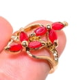 thumbnail image 1 of Red Ruby(Simulated)  Cubic Zirconia Gemstone Handmade Ring Size 5.5, 1 of 1