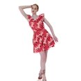 thumbnail image 1 of Red Ruffle Mini Dress, 1 of 5
