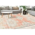 thumbnail image 1 of Red Rugs, Faded Rug, Medallion Rug, Boho Rugs, Turkish Rug, Bathroom Rug, Round Rug, 3D Printeds Rug, Kitchen Rug, Non-Slip Carpet, 2'x3' - 60x90 cm, 1 of 8