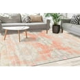 thumbnail image 1 of Red Rugs, Faded Rug, Medallion Rug, Boho Rugs, Turkish Rug, Bathroom Rug, Round Rug, 3D Printeds Rug, Kitchen Rug, Non-Slip Carpet, 2'x3' - 60x90 cm, 1 of 8