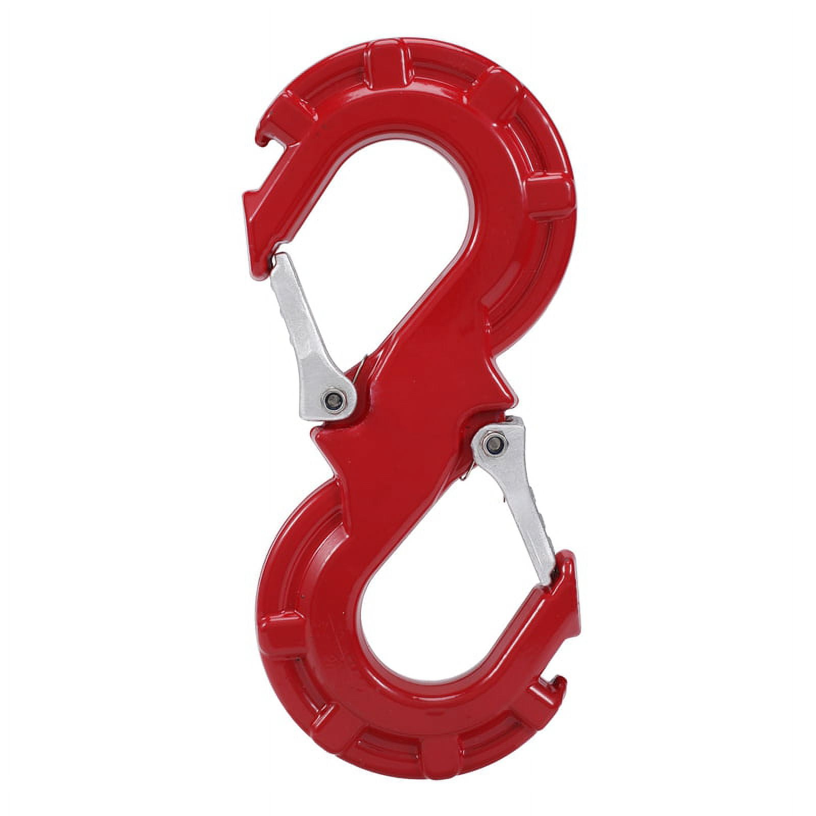 Red SShape Quick Rescue Shackle Trailer Winch Hook Car JK Offroad