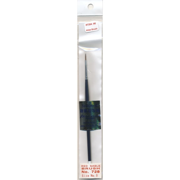 #0 Fine Red Sable Brush