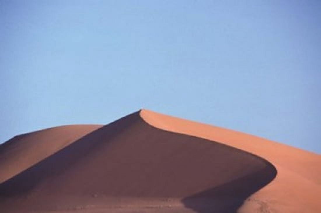 Red Sand Dunes Sahara Canvas Art - Michele Molinari DanitaDelimont (35 x 24)