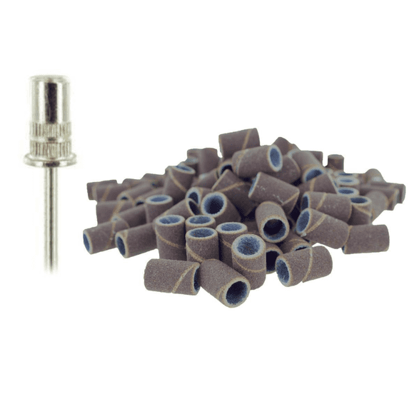 Red Sanding Bands and Mandrel Bundle