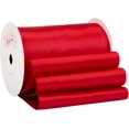 Red Satin Ribbon 4 Inch wide x 10 Yds Large Ribbon Ideal for Bows