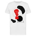 thumbnail image 1 of Red Sculpture Face T-Shirt Men -Image by Shutterstock, Male 3X-Large, 1 of 2