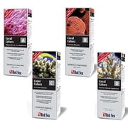 Red Sea 4-Piece Reef Colors Pro Supplement Bundle - 500ML of Each Supplement A, B, C, and D