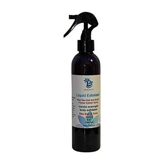 Red Sea & Brazil Flower Extract Liquid Body Exfoliator 8oz by Diva Stuff