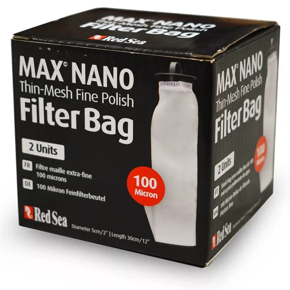 Red Sea Max Nano 100 Micron Thin Mesh Filter Sock (2 Units)