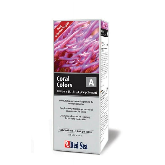Red Sea Trace Colors A (Iodine/Halogens) - 500 ml