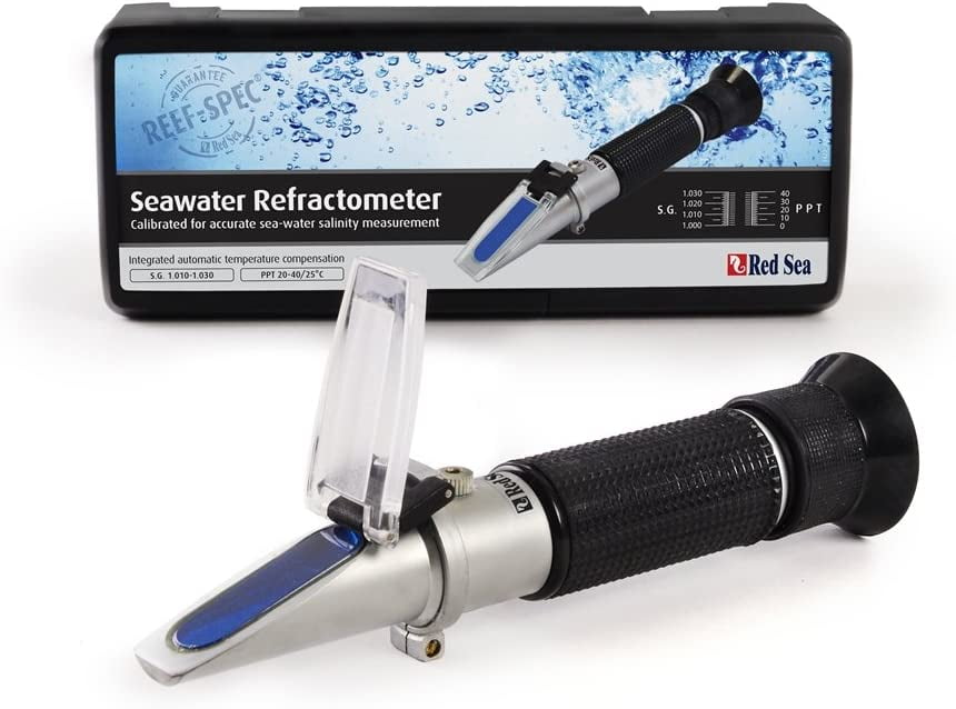 Red Sea Seawater Refractometer - Accurate Salinity Testing For Reef Aquariums