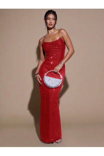 Red Sequin Dresses