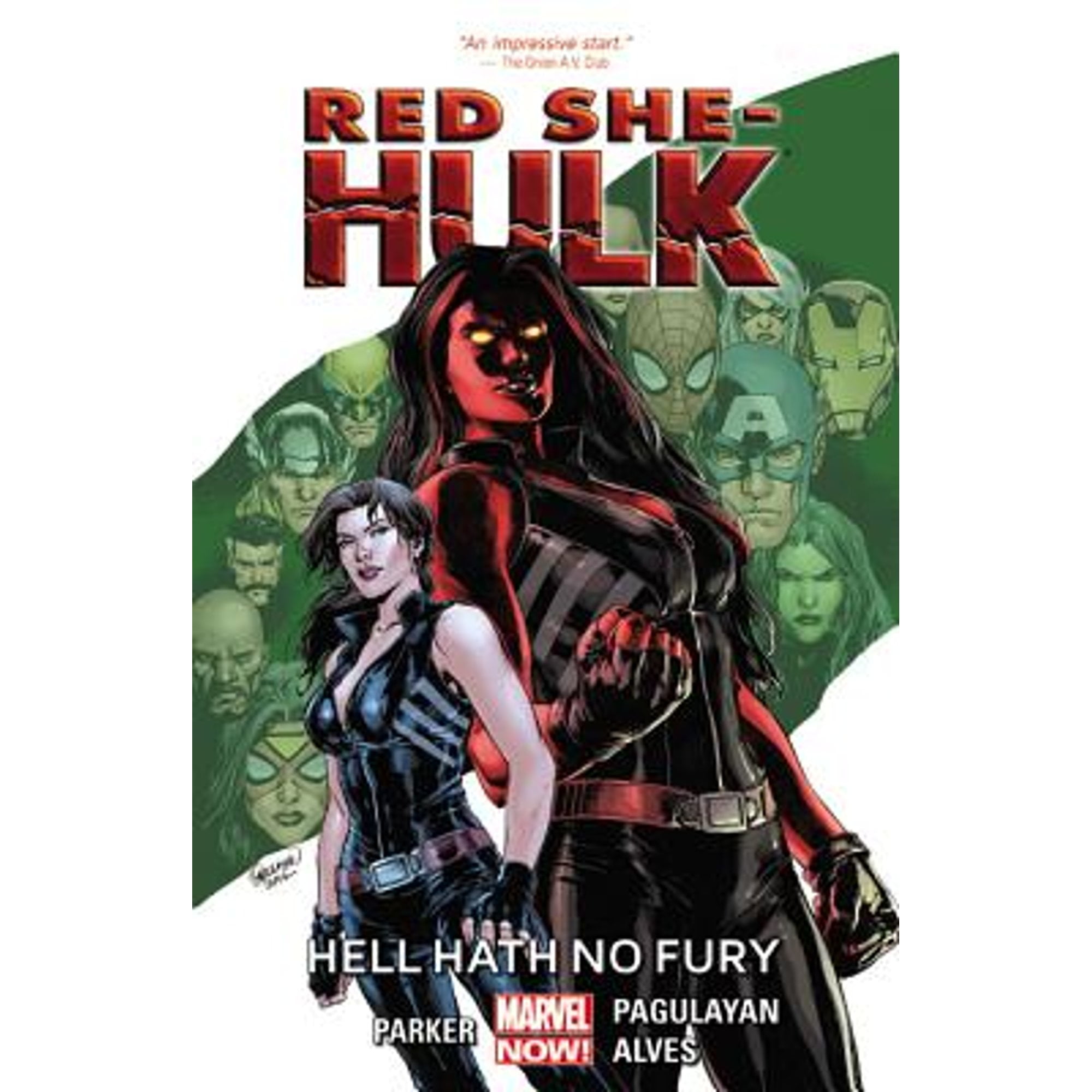 Pre-Owned Red She-Hulk: Hell Hath No Fury (Marvel Now) Paperback - USED
