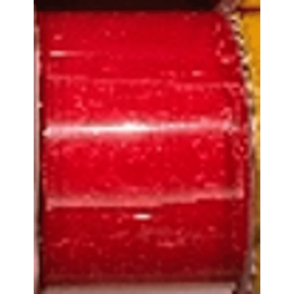 Gwen Studios 2.5" Red Sheer Wire Edge Ribbon, 10 Yards