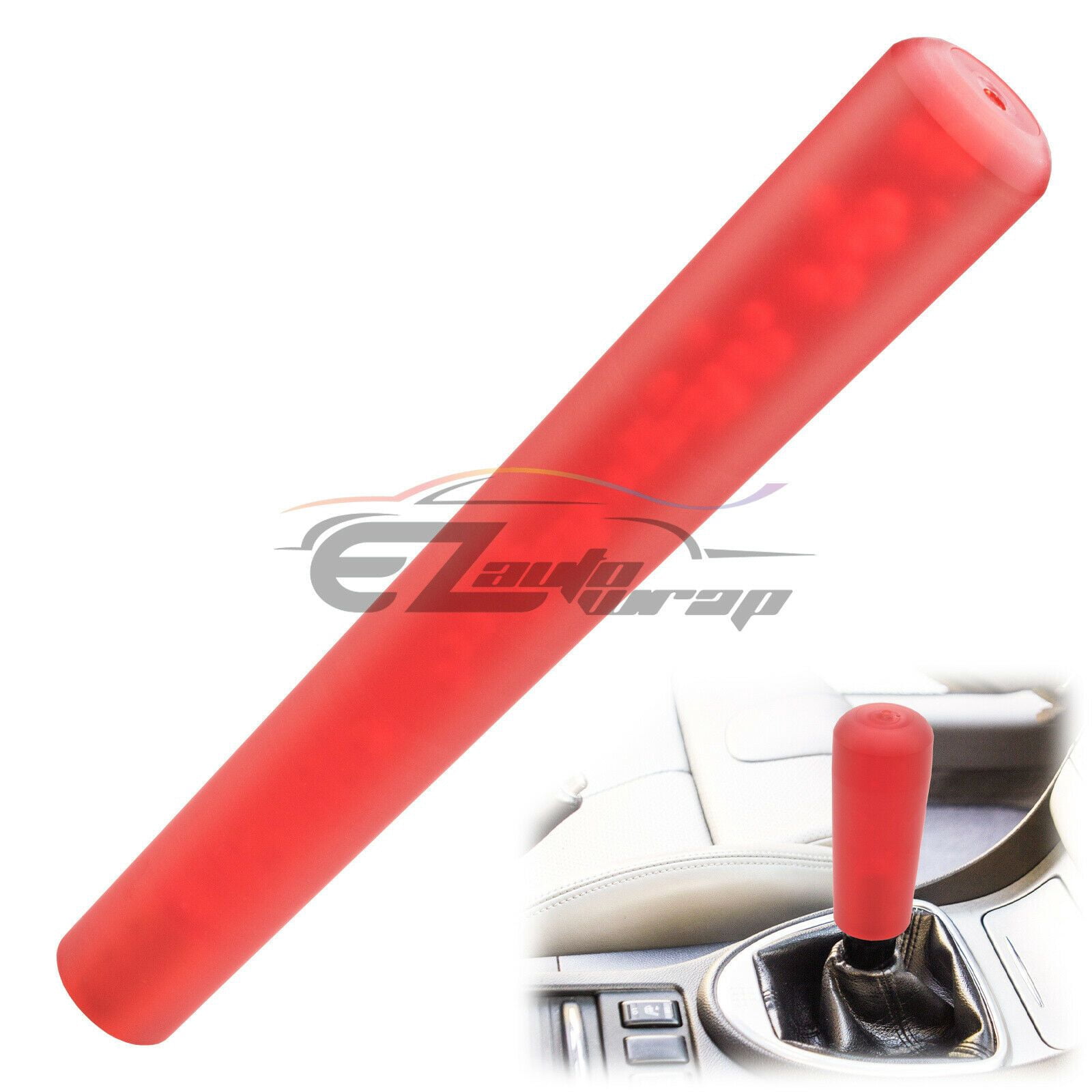 Red Shift Knob Stick Frosted Matte Crystal Bubble Long Throw Gear ...