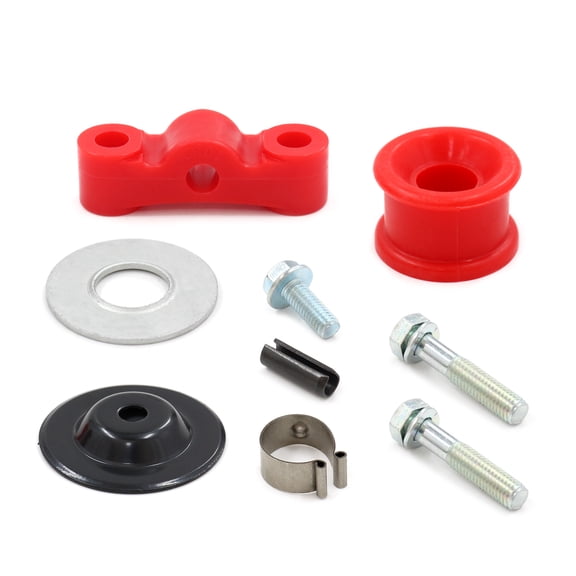 Red Shift Linkage Bushings Kit Polyurethane Shifter Bushing Tuning Components with Pins C-Clip Bolts OE Performance Upgrade Pack for Civic CRX Acura Integra 10.5x7x4.5 cm / 4.13x2.76x1.77 in