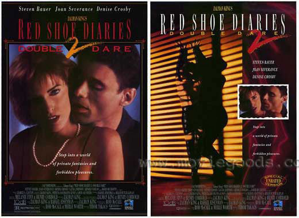 Red Shoe Diaries 2 Double Dare movie POSTER (Style A) (11" x 17") (1992) Walmart