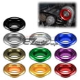 thumbnail image 1 of Red Short Ram Cold Air Intake Turbo Horn Aluminum Velocity Stack Adapter, 1 of 7