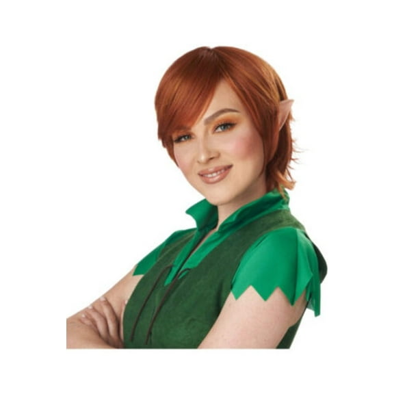 Red Sienna Peter Pan Shag Short Womens Wig Accessory