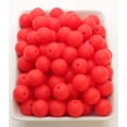 thumbnail image 1 of Red Silicone Beads For Keychain Making, Necklace, Bracelet Making Kit (12mm, 100pc, Red) - Jewelry Making Kit - Silicone Beads, 1 of 11