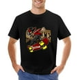 thumbnail image 1 of Red Skateboard Men Men’s T-Shirt 100% Cotton Casual Short Sleeve Tops Gift Tee Black 2XL, 1 of 2