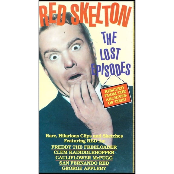 Red Skelton: The Lost Episodes (VHS Tape)
