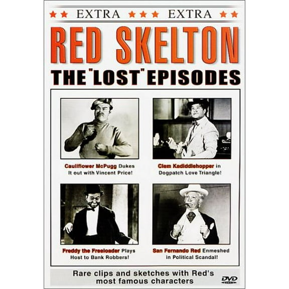 Red Skelton: The "Lost" Episodes DVD