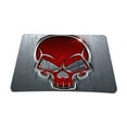 thumbnail image 1 of Red Skull Colored 1 X Standard 7 x 9 Rectangle Non - Slip Rubber Mouse Pad, 1 of 1