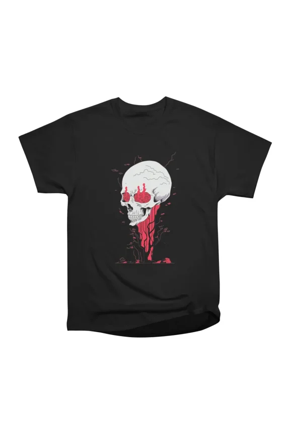 Red Skull Elegance T-Shirt Tee Gift For Him Merch For Her Apparel For Friend