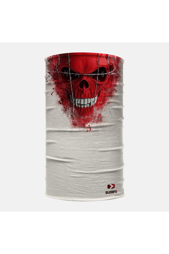 Red Skull Neck Gaiter
