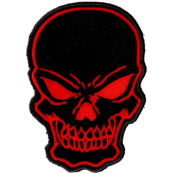 Red Skull Patch