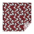 thumbnail image 1 of Red Skull Rose Pattern Square Tablecloth,Waterproof Square Table Cover,Wipeable Spillproof Washable Table Cover for Home Kitchen Party Decor 60"x60"(152x152cm), 1 of 6