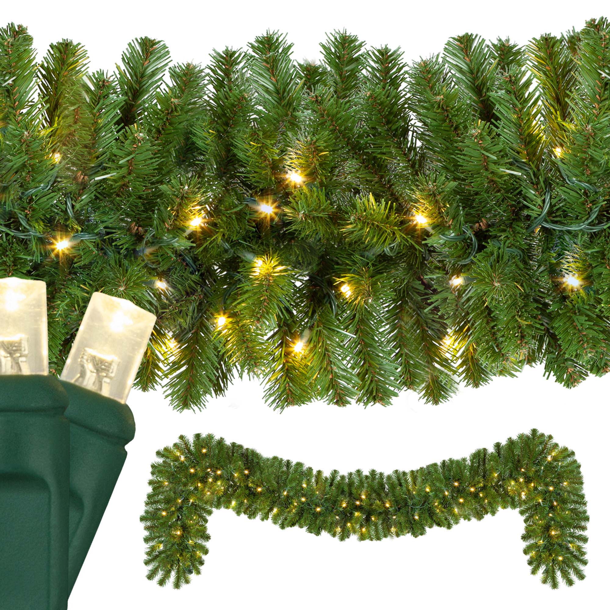 Traditional christmas garlands deals